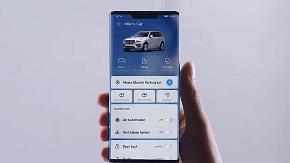 Платформа Huawei HiCar позволит управлять системами автомобиля через приложение 